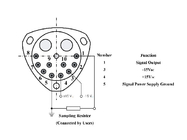 正確な線形性≤40 μg/g2 衝撃と振動の測定のための加速計センサー