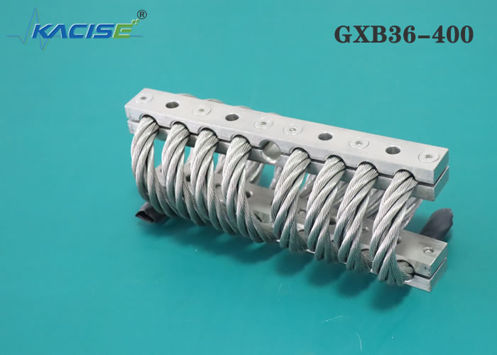 GXB36-400 エネルギー吸収と振動絶縁のための耐衝撃ヘリカル ワイヤー ロープ アイソレーター