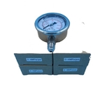 グリセリンシリコンオイルのための不鋼鋼流体圧力計