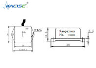 直線性の単軸の加速度計センサー0.5 - 4.5V広い測定範囲