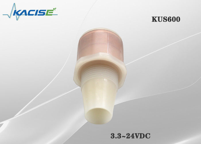 KUS600 IP68 防水超音波水位センサー 0.6m-5m範囲とPVDFキャッシング