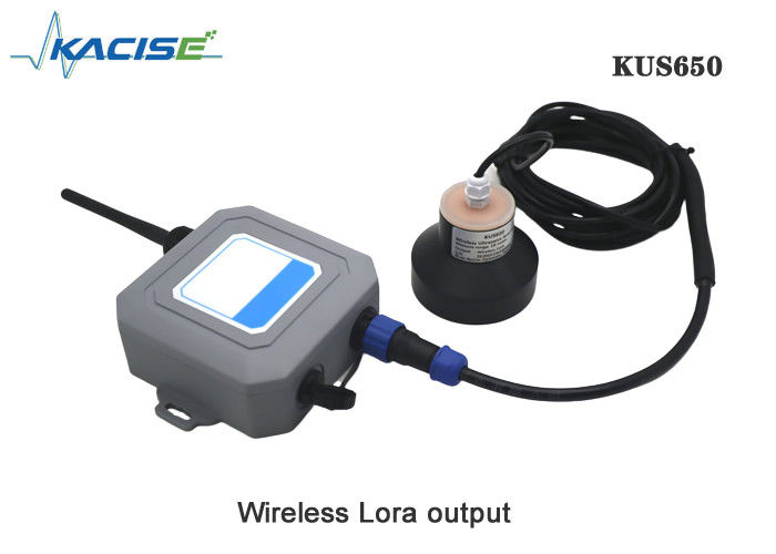 KUS650C 低消費電力 10m 範囲ワイヤレス超音波レベルセンサー、4G/Lora/GPRS/NB 出力付き