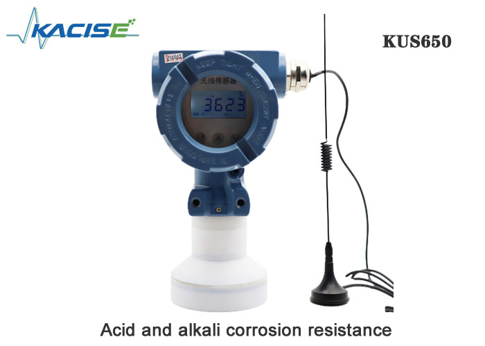 KUS650 耐腐食性、耐酸性、耐アルカリ性距離超音波ワイヤレス レベル センサー iot 4G/Lora/GPRS/NB