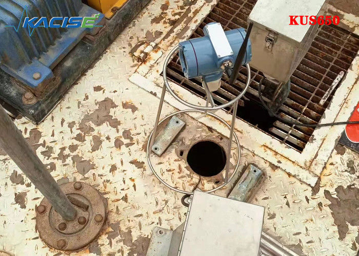 KUS650 ワイヤレス超音波レベルセンサー 4G/Lora/GPRS/NB IP68 防水および 30m 測定範囲付き