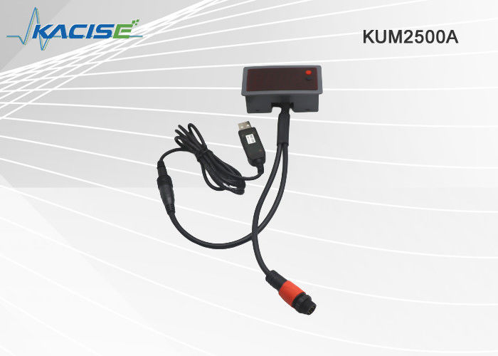 KUM2500A 高解像度 0.1mm 超音波燃料レベルセンサー、IP67 保護および RS232/RS485/TTL インターフェイス付き