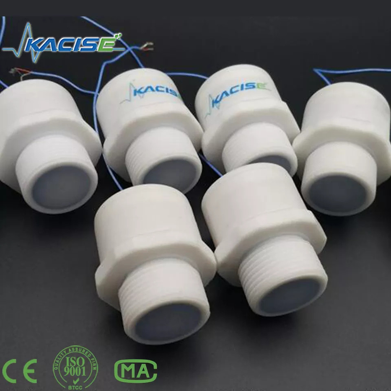 RS485 出力水位センサー 下水プール PTFE 低コスト インテリジェント 20khz 超音波トランスデューサー