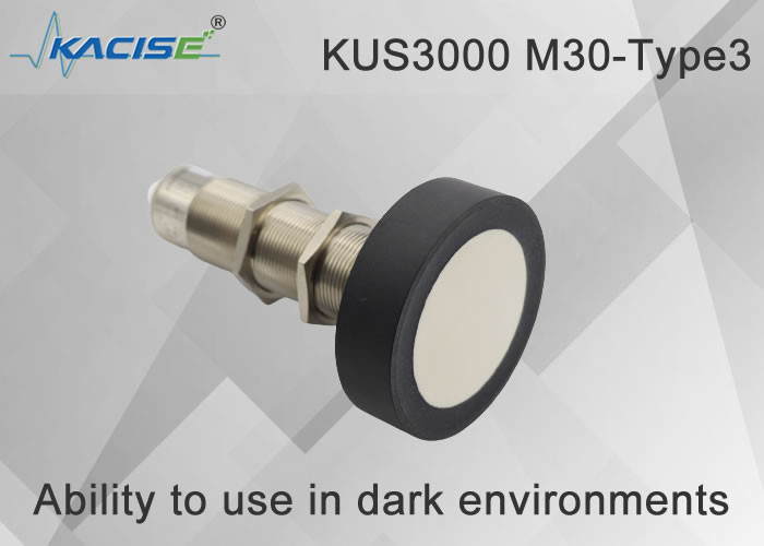 KUS3000 M30-Type3 最小の超音波レベルトランスデューサ、インジケータ付き、ワイドレンジ