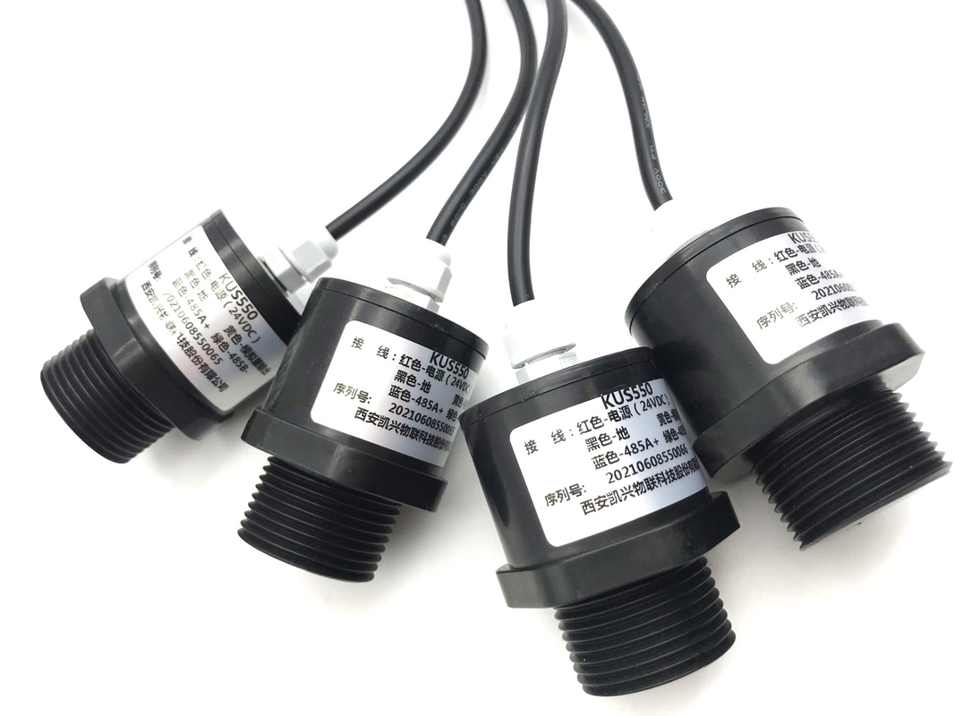 3 メートルインテリジェント超音波センサー水位センサー RS485 出力下水プール PTFE レベルコントローラー