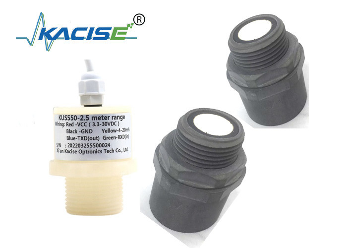 低消費電力インテリジェント超音波 3 メートル水位センサー RS485 出力下水プール PTFE 水位計