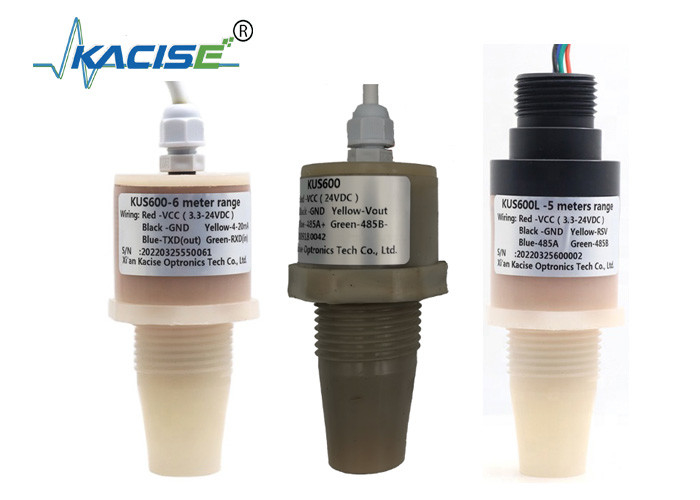 PVDF インテリジェント超音波センサー 5 メートル超音波水位計 RS485 出力リキッドレベルセンサー