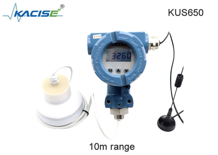 分割型ワイヤレス超音波液体水位センサー KUS650 4G/Lora/GPRS/NB 出力