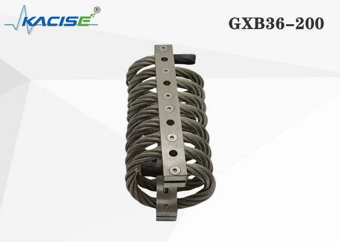 GXB36-200 エネルギー吸収と振動絶縁を備えた耐衝撃ヘリカル ワイヤー ロープ アイソレーター