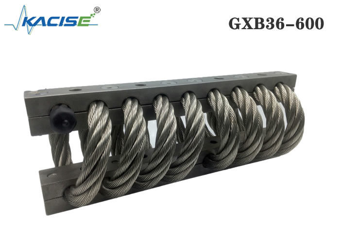 GXB36-600 SS304 材料を使用したヘリカルアイソレータ、5 ～ 10Hz の共振周波数および 1277Kg の垂直静荷重、壊れやすい機器向け