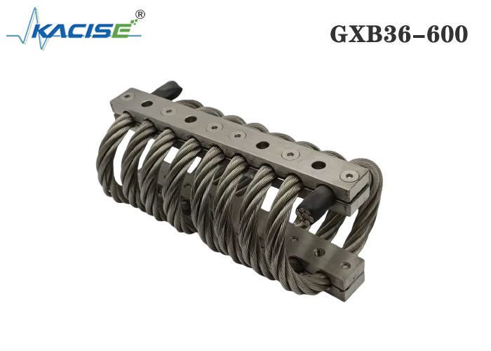 GXB36-600 SS304 材料を使用したヘリカルアイソレータ、5 ～ 10Hz の共振周波数および 1277Kg の垂直静荷重、壊れやすい機器向け