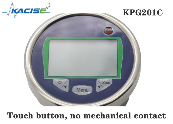 KPG201C タッチボタン機械接触なしデジタル圧力計データロガーと高精度 0.02%