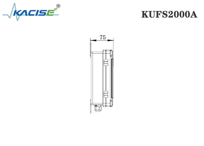 DN32-DN6000 パイプ用双方向測定機能付き壁取り付け超音波流量計