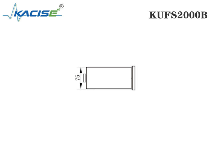 精度 ≤1%のクランプオン型超音波流量計パネルマウント KUFS2000B