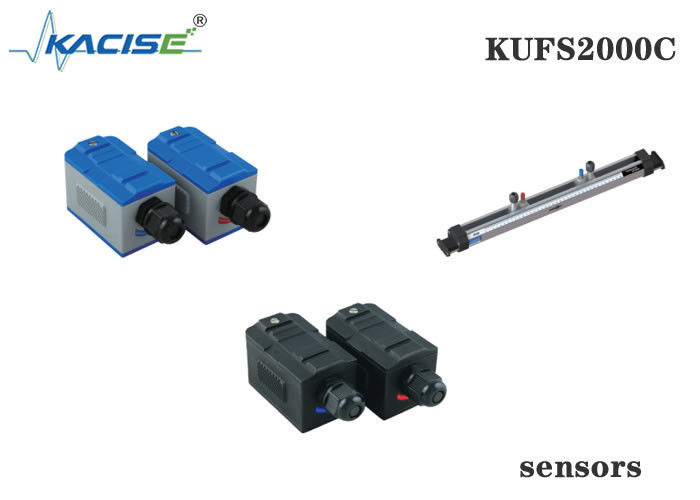 KUFS2000C DN32-DN6000パイプのための双方向測定を持つ超音波流量計の爆発防止クランプ