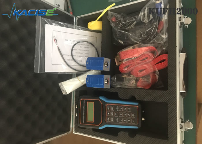 KUFH2000B 手持ちの超音波流量計 DN15-DN6000パイプのSDカード機能と ± 1%の精度