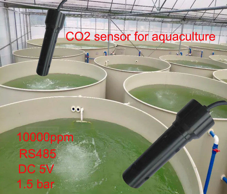 NDIR 赤外線吸収溶解 CO2 センサー IP68 防水 60 メートルの深さの水質監視