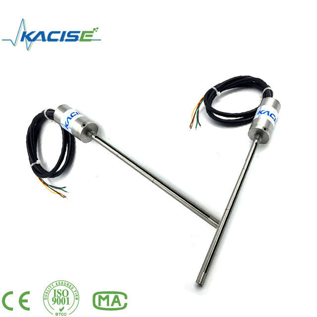 温度と圧力統合液体レベルトランスミッター 0~150mmレベル範囲,4~20mA / RS485-Modbus出力,IP68保護