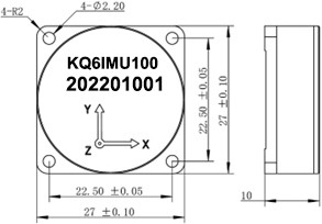動作温度 -40°C+65°C RS422 ギロスコップセンサー データの精度と振動抵抗性が向上