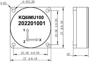 RS422インターフェース -40～+65℃の広い温度範囲とデータ精度を向上させたMEMSジャイロスコープセンサー