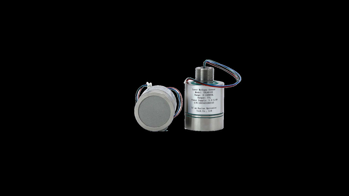 0.2% VOL 検出限界および防爆 Ex Ia IICT6 Ga を備えたコンパクトな低電力メタンガス検知センサー