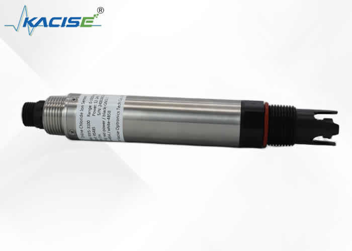 KWS-3100 モッドバス/RTU プロトコル IP68 格付けと POM キャッシングのインライン塩化物イオンセンサー