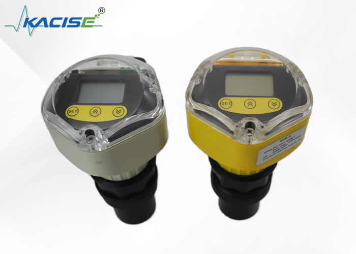 Modbus-RTU プロトコル 60m の範囲内の貯水池測定のための2本のワイヤー超音波水位センサー
