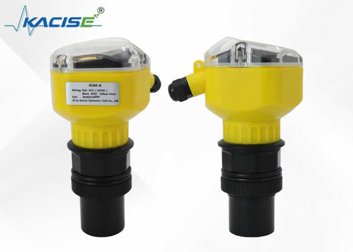 RS485/RS232 輸出 産業用腐食性液体のレベルモニタリングのための2本のワイヤー統合超音波レベルメーター