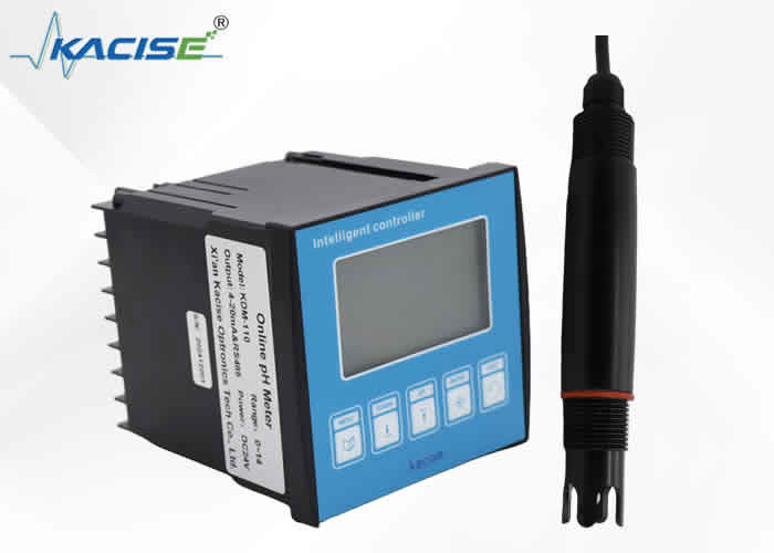 高性能KDM-110オンラインPHメーター 温度補償 0-99.9C PHと解像度 0.1C