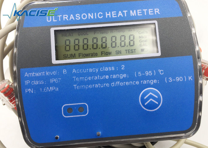 プロ Ultrasonic BTU メーター クラス B 精度,M-BUS 通信,および 6 年間のバッテリー寿命