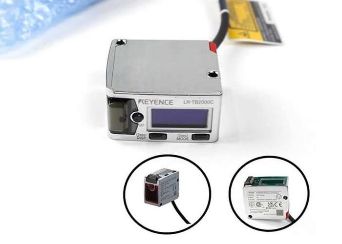 KEYENCE LR-TB2000Cレーザーセンサー 産業自動化距離測定機器用 モッドバス通信インターフェイス付き 光電スイッチ