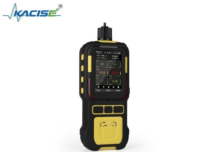 KMK-600M 6 in 1 マルチガス検出器 ポンプ炭素一酸化物アラーム