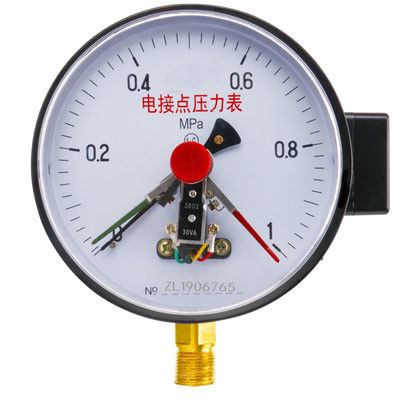 KMC-YXC150 ステンレス鋼 衝撃防止電気接触圧力計 145mm ダイヤル直径 0-60MPa 測定範囲