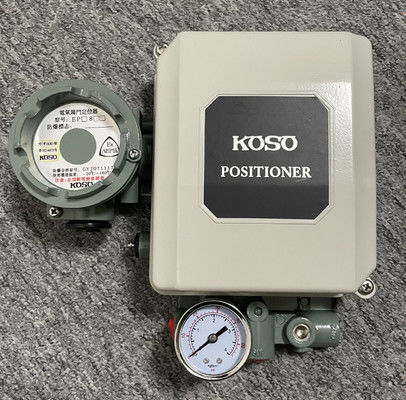 KOSO EPA804-L10 バルブポジショナー 4-20 mA DC 入力 120 Psi エア供給、アングルトラベルシリーズ用
