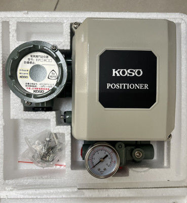 KOSO EPA804-L10 バルブポジショナー 4-20 mA DC 入力 120 Psi エア供給、アングルトラベルシリーズ用