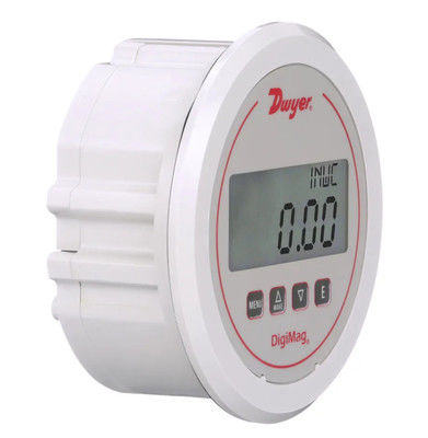 Dwyer DM-1000 DigiMag デジタル差圧計 ±1%精度,ステンレス鋼材と1/8 NPT接続