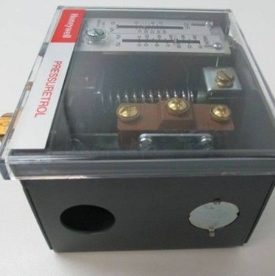 ハネウェル オート リサイクル プレッシャートロール、圧力範囲 10 ～ 150 psi SPDT スナップ式スイッチおよびステンレス鋼ダイヤフラム付き