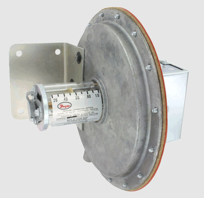 Dwyer 1638 シリーズ精密圧力スイッチ 可視なセットポイント指示器,低範囲精度のための大きな弁,高電流負荷能力