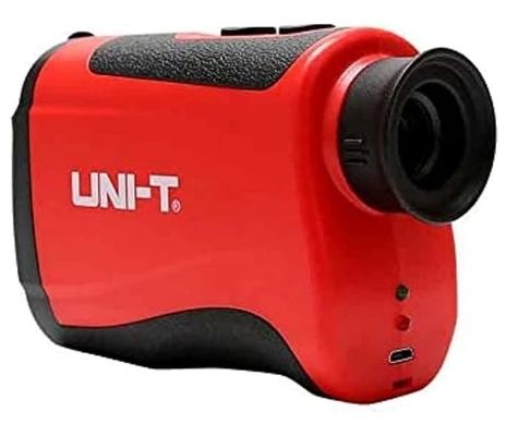 UNI-T LM1000 レーザー距離計、450 ヤードの範囲のマルチ測定機能とコンパクトな設計