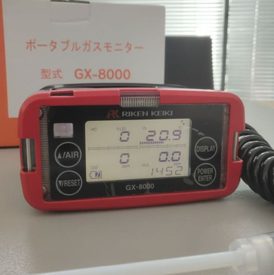 Riken Keiki RX-8700 HC H2S O2 検出のための3ガスのポータブルモニター