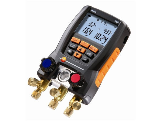 Testo 550 デジタル冷却剤 マニフォールドキット ブルーツepo_Latnepo_Latnepo_Latn 60 冷却剤 プロフィールと頑丈なデザイン