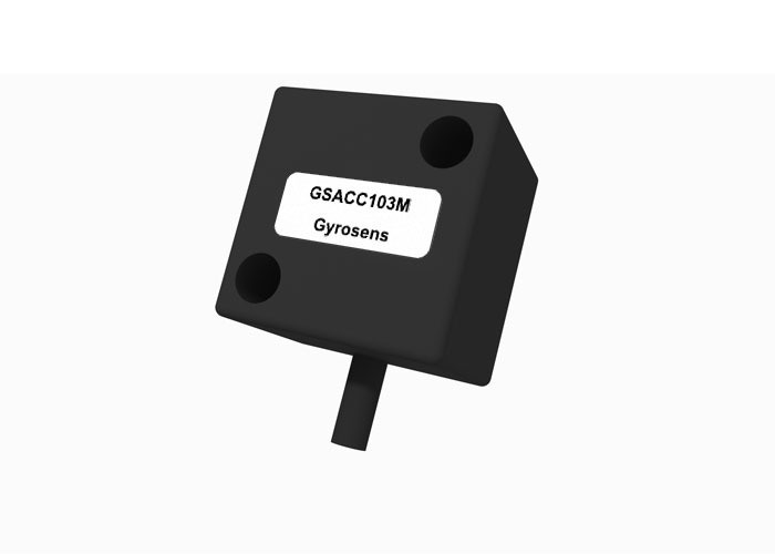 GSACC103M MEMS加速度計、±2000 gレンジ、≤ 5000 Hz帯域幅、0.15mV/g感度