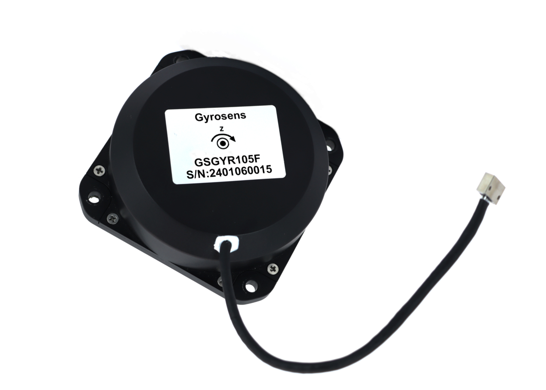 GSGYR105F ±500°/s ダイナミックレンジの光ファイバジャイロスコープ、起動時間 3 秒、消費電力