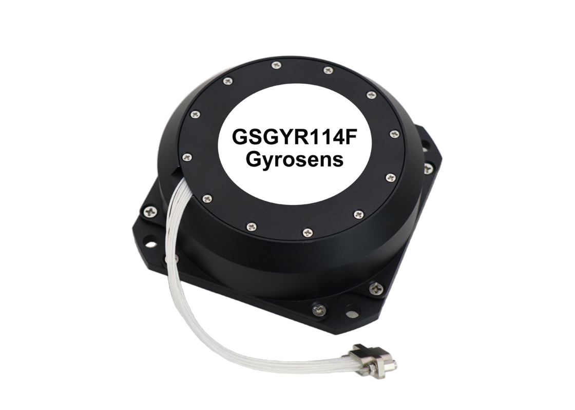 GSGYR114F 単軸光ファイバージロスコップ 単一の5V電源 RS422出力,コンパクト 98×98×35mmサイズ