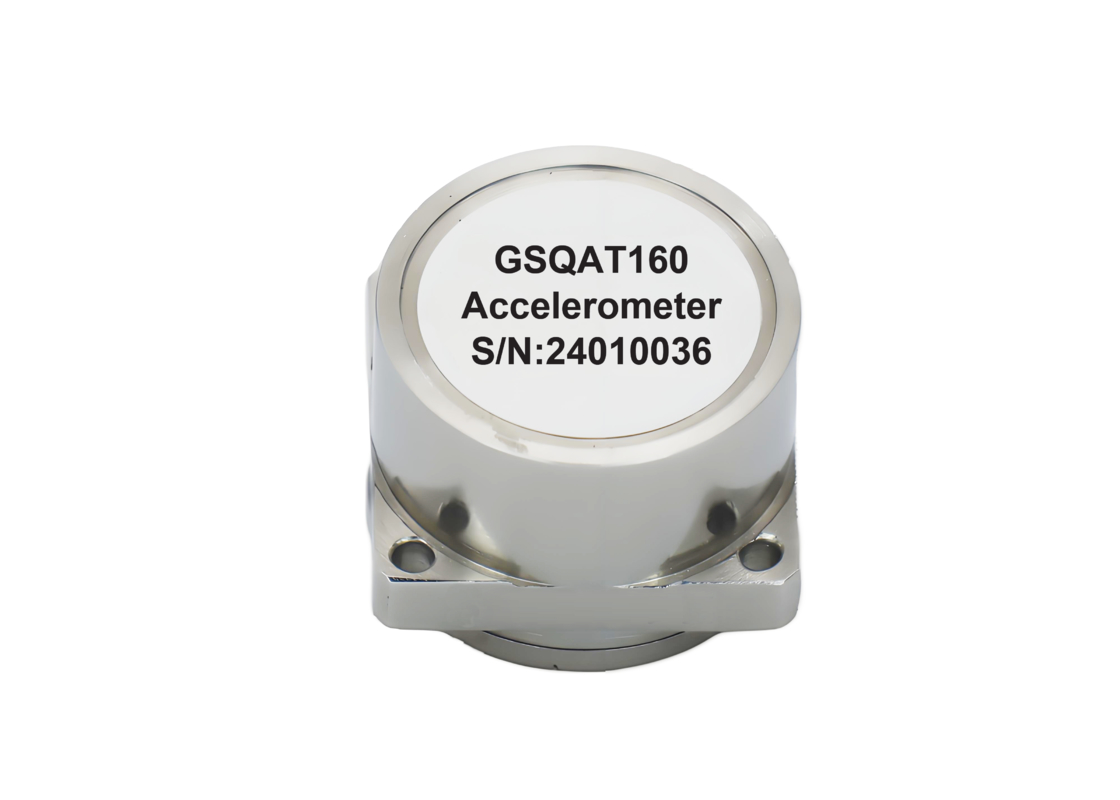 GSQAT160 クォーツフレキシブル加速度センサー、バイアス <20 mg、スケールファクター 2.75 mA/g ± 1.8%、バイアス再現性 1mg