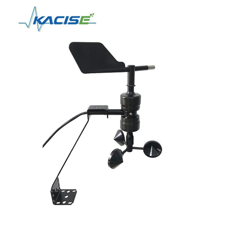 KQS-FSFX-S 統合風速と方向センサー ±3°精度 0.9W 最大電力消費とアルミ合金体