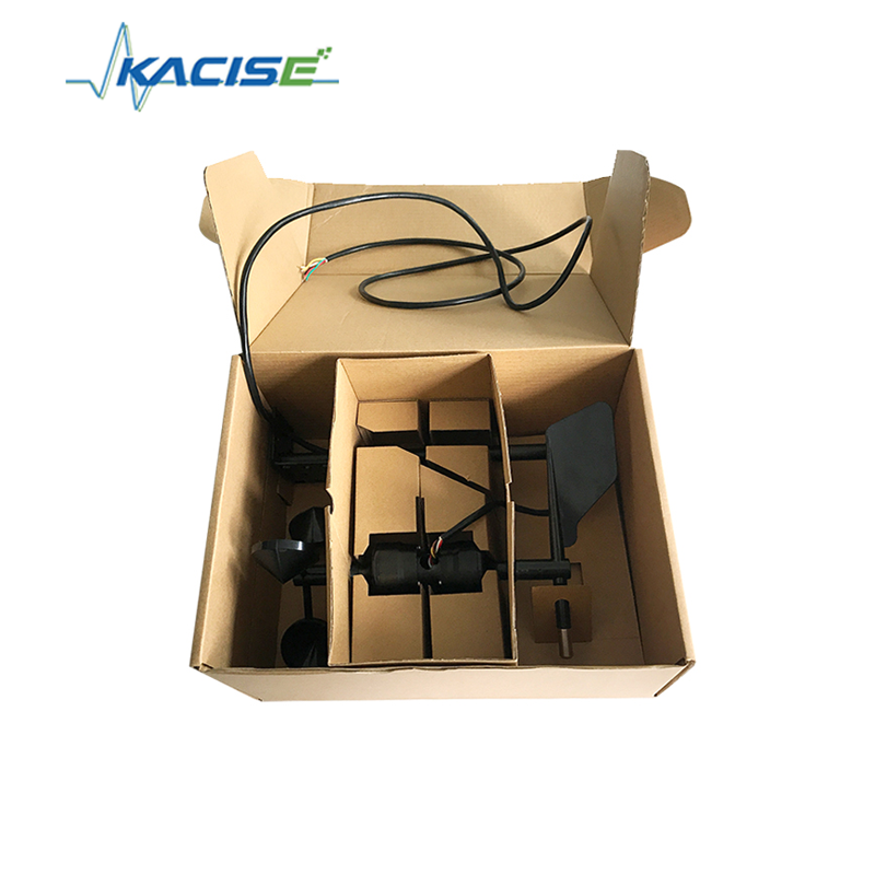 KQS-FSFX-S 統合風速と方向センサー ±3°精度 0.9W 最大電力消費とアルミ合金体